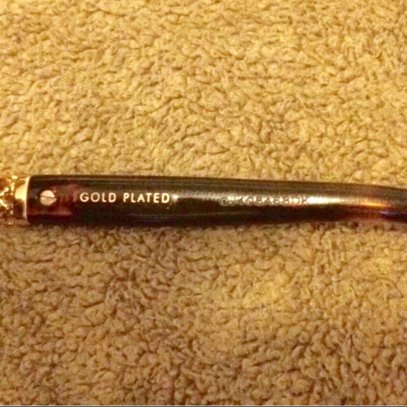 GUCCI Gold Plated CatEye Acetate Frame Sunglasses - Picture 3 of 10